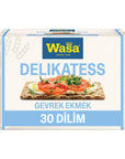 Wasa Delikatess Light Crispbread Thin & Crispy Rye Crackers 270g