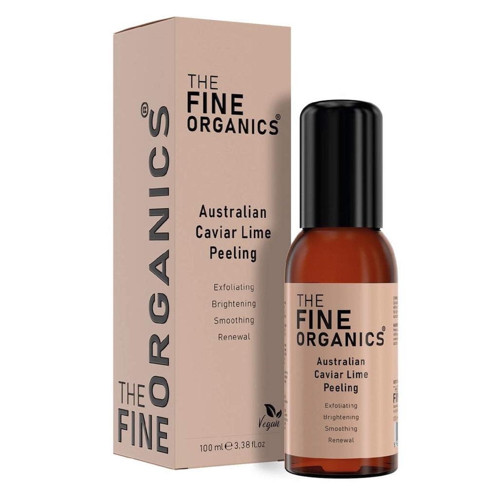 The Fine Organics Caviar Lime Purifying Face & Body Scrub 100ml