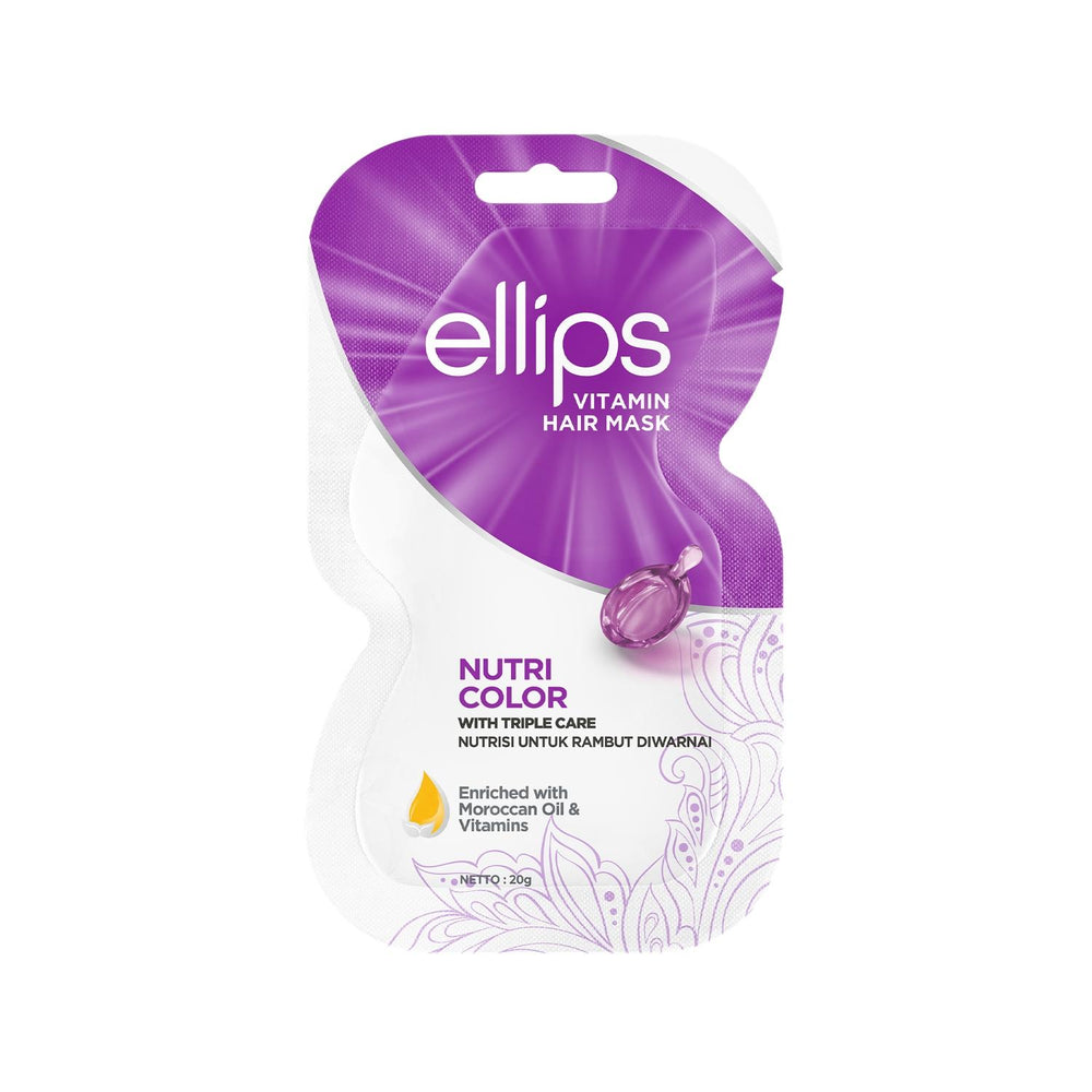 Ellips Nutri Color Vitamin Hair Mask for Color-Treated Hair 20g