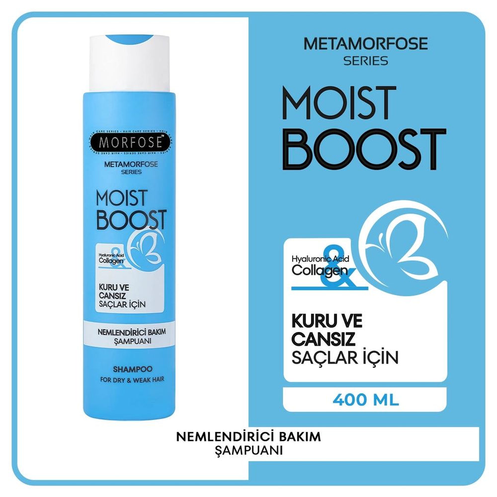 Morfose Metamorfose Moist Boost Hydrating Shampoo 400 ml