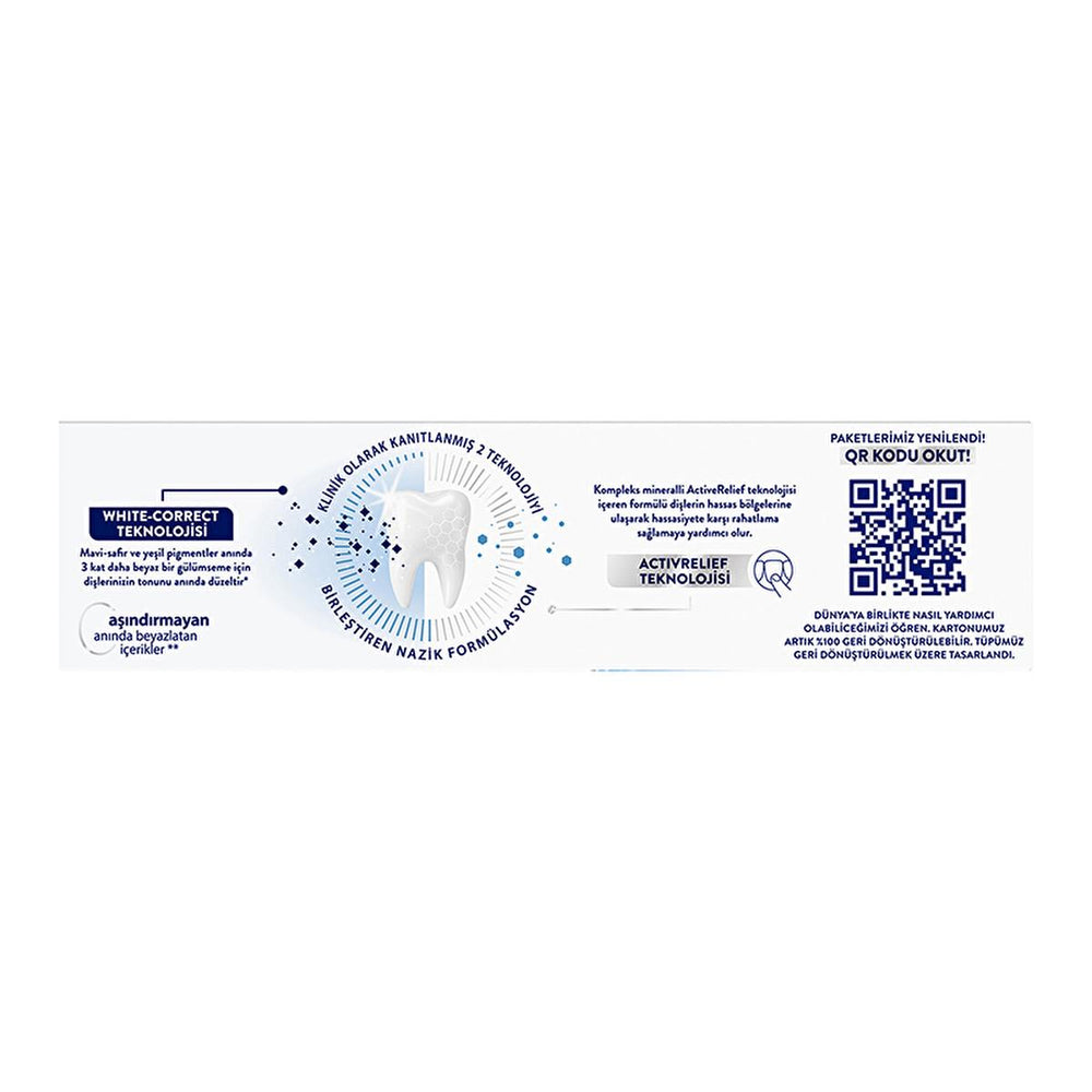 Signal White Now Sensitive Toothpaste for Sensitive Teeth - Instant Whitening & Sensitivity Relief - 2.54 fl oz - view 6