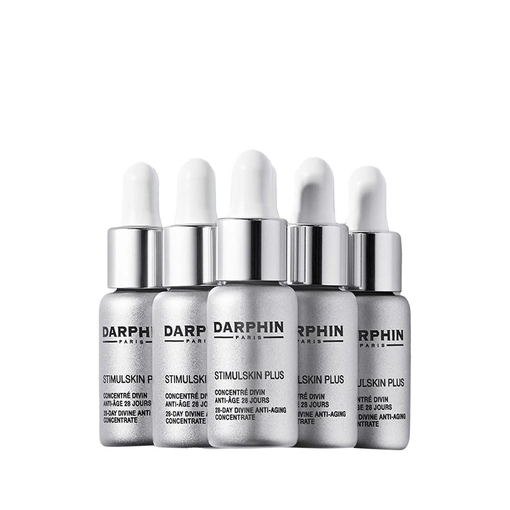 Darphin Stimulskin Plus Anti-Aging Skin Firming Treatment - Luxury Skincare Product in Travel-Sized 6x5ml Packaging Darphin Stimulskin Plus Anti-Aging Skincare Darphin Stimulskin Plus, Skin firming treatment, Luxury skincare product, Anti-aging skincare, Travel-sized skincare, Premium skincare, Skincare for aging skin, Firming skincare treatment, Darphin skincare, Anti-aging skin care, Travel-friendly skincare, High-end skincare products