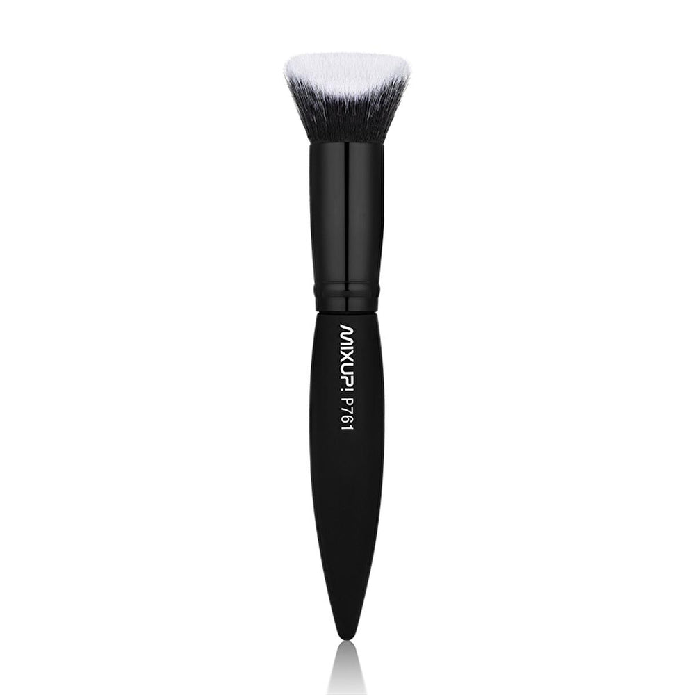 Mixup Professional 3D Kabuki Makeup Brush - Vegan, Cruelty-Free Foundation Brush for Liquid, Cream, and Powder - view 2