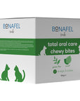 Bonafel Pet Dental Chews for Cats and Dogs - Natural Oral Health Supplement with Green Tea, Mint, and Omega 3-6 Bonafel Pet Dental Chews - Natural Oral Health for Cats & Dogs Pet dental chews, Oral health for cats and dogs, Natural pet dental care, Dental health supplements for pets, Pet oral hygiene products, Green Tea, Mint, Omega 3-6, Salmon Oil, Probiotics, Cat dental care, Dog dental care, Natural pet supplements
