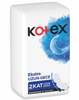 Kotex Ultra Gece Hijyenik Ped - Overnight Sanitary Pads for Women, Leakproof & Comfortable Feminine Hygiene Products - image 5