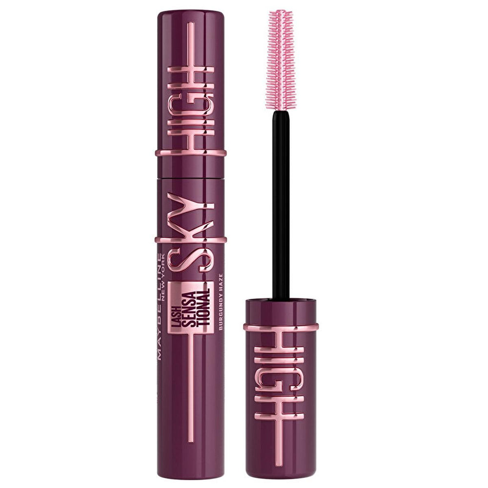 Maybelline New York Lash Sensational Sky High Burgundy Haze Mascara - Long-Lasting Volume & Length - Mascara