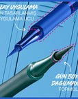 Maybelline New York Hyper Precise All Day Eyeliner 730 Jungle - Long-Lasting, Smudge-Proof, Precise Application - Eyeliner