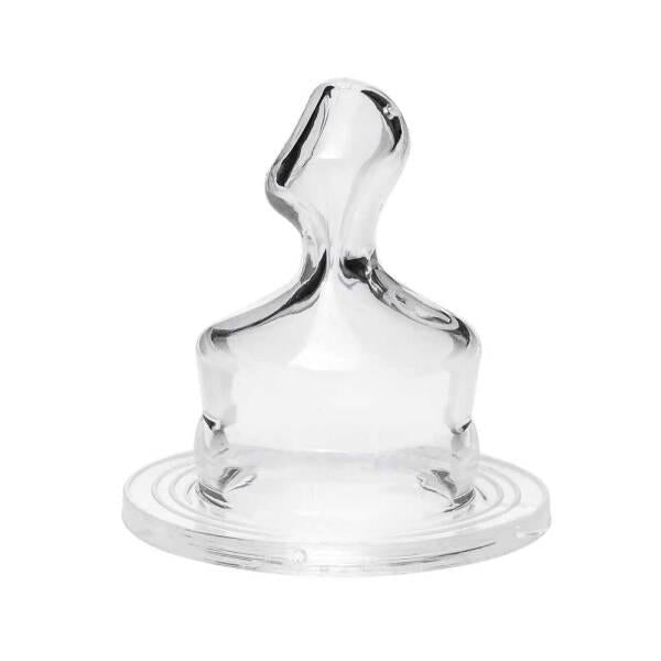 Bambino Silicone Baby Bottle Nipple for 6-18 Months Old Infants - Soft, Durable, and Comfortable Feeding Solution - Baby Care
