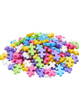 Plus Plus - Creative Construction Toy for Kids - 100 Piece Pastel Mix in Reusable Tube Plus Plus 100 Piece Construction Toy - Creative Building Blocks construction toy, creative toy, educational toy, Plus Plus toy, building blocks, Danish made toy, kids toys, children's toys, creative play, imagination, fine motor skills, educational tools, reusable storage, travel-friendly, high-quality toys