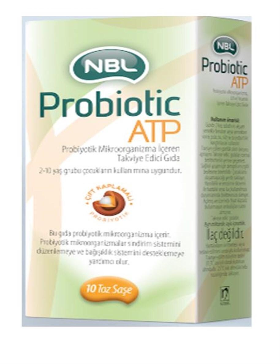 NBL Probiotic ATP 10 Sachets - Supports Children's Digestive Health with 2 Billion CFU Probiotics, - Vitamin & Supplement