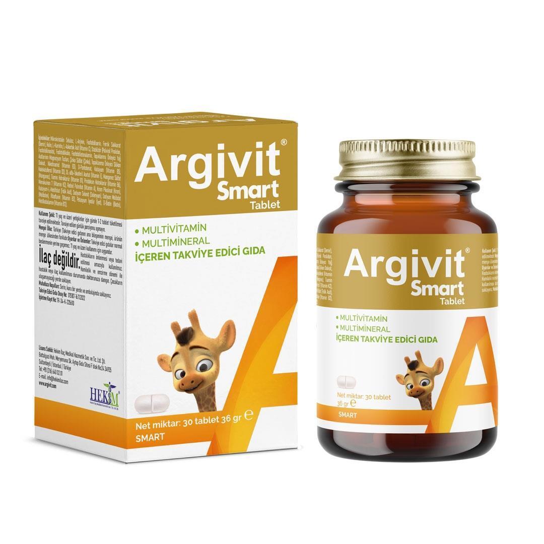 Argivit Multivitamin for Children - Argivit Smart 30 Tablet for Kids Aged 11+ - image 3