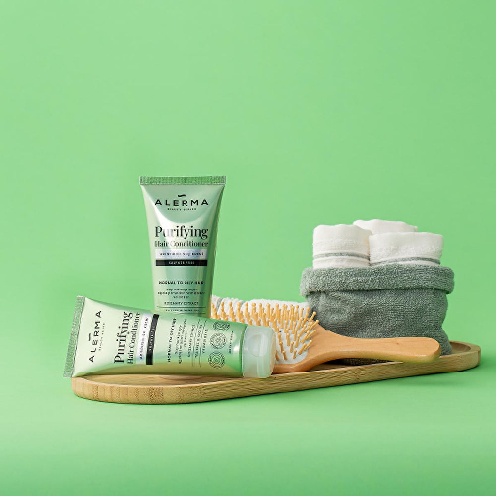 Alerma Sulfate-Free Shampoo for Oily Hair - 6.76 fl oz, Vegan & Cruelty-Free with Rosemary Extract & Tea Tree Oil - view 2
