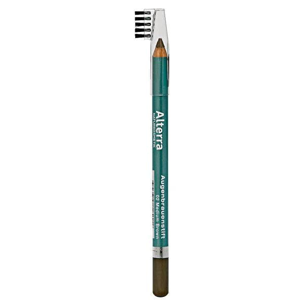 Alterra Eyebrow Pencil No:02 Medium Kahve - Vegan, Dermatologically Approved, Natural Eyebrow Care Alterra Eyebrow Pencil - Vegan & Dermatologically Approved Eyebrow pencil, Organic eyebrow cosmetic, Vegan beauty product, Dermatologically approved cosmetics, Natural eyebrow care, Cruelty-free, Sensitive skin friendly, Natural ingredients, Eyebrow definition, Eyebrow shaping, Makeup for sensitive skin, Vegan cosmetics, Organic beauty products