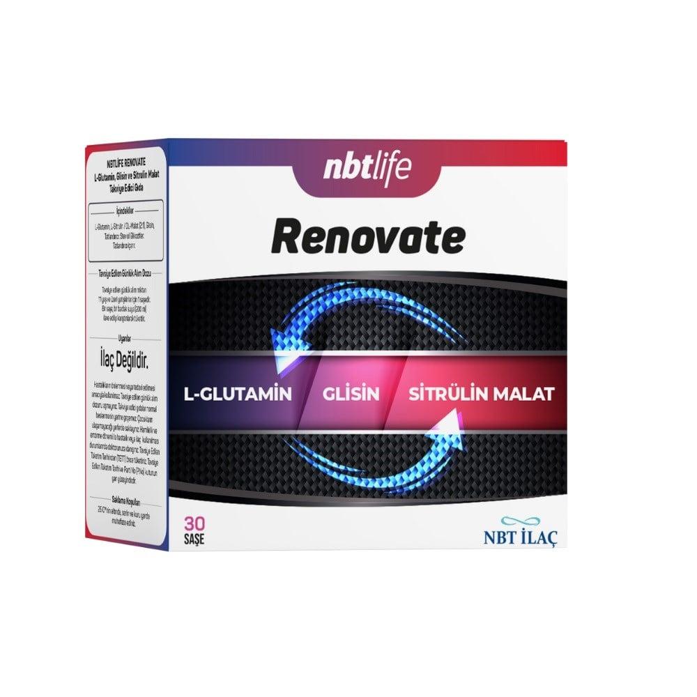 NBTLife Renovate Collagen &amp; Hyaluronic Acid Supplement 30 Sachets