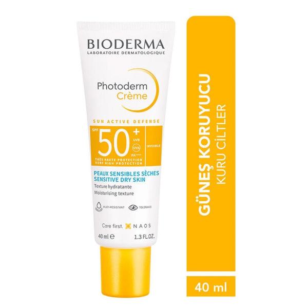 Bioderma Sunscreen Cream SPF50+ for Dry Skin - Non-Greasy, Moisturizing, Makeup Base Friendly Bioderma Sunscreen Cream SPF50+ for Dry Skin Sunscreen Cream, SPF50+, Dry Skin Care, Non-greasy Sunscreen, Makeup Base Sunscreen, Bioderma, Skincare, Sun Protection, Moisturizing Sunscreen, Dermatologically Tested, Photostable, Sensitive Skin Friendly