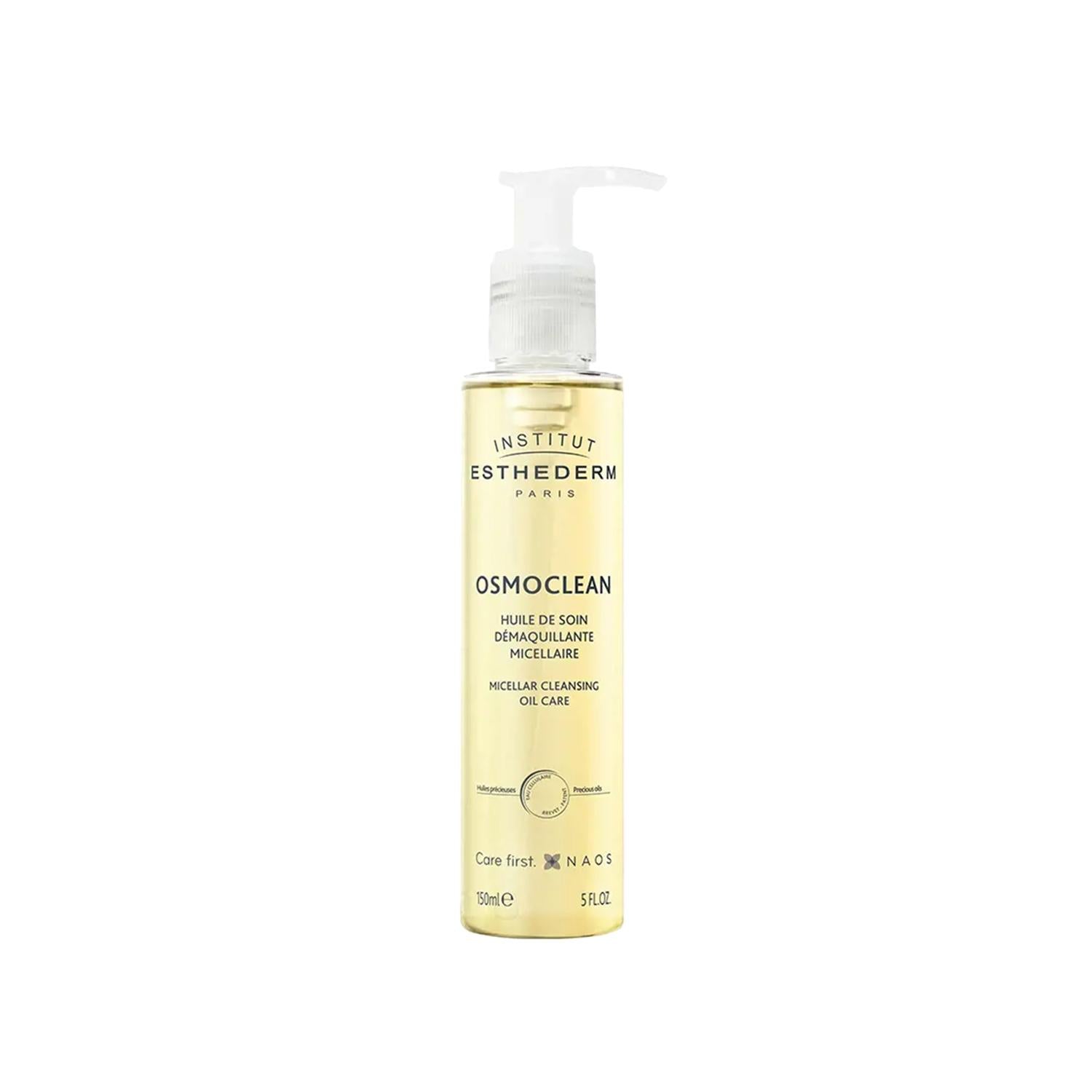 Esthederm Osmoclean Micellar Cleansing Oil - Gentle Skincare for All Skin Types, 5.07 fl oz Esthederm Osmoclean Micellar Cleansing Oil - Gentle & Effective Micellar Cleansing Oil, Esthederm Osmoclean, Gentle Skincare, Oil-Based Cleanser, Dermatologically Tested, Skincare Essentials, Sensitive Skin Solutions, Natural Skincare, Makeup Remover, Facial Cleanser, Body Cleanser