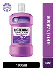 Listerine Total Care Oral Care Mouthwash - 1000ml Deep Cleaning Multi-Benefit Ethanol-Based Mouthwash - view 6
