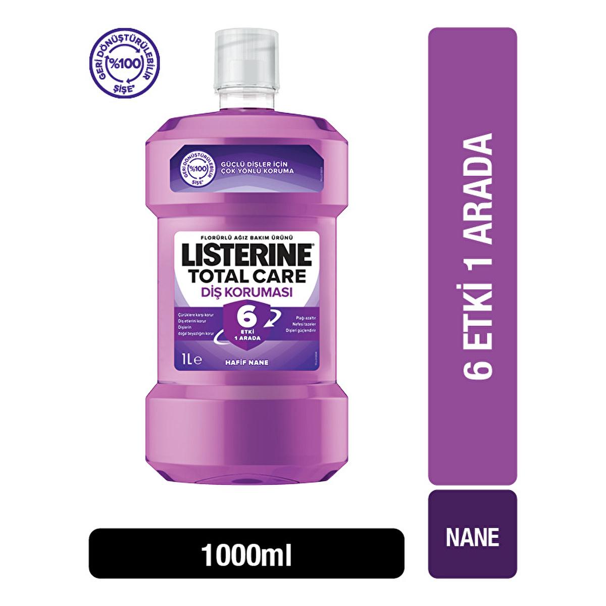Listerine Total Care Oral Care Mouthwash - 1000ml Deep Cleaning Multi-Benefit Ethanol-Based Mouthwash Listerine Total Care Mouthwash - Deep Cleaning Listerine Total Care, oral care mouthwash, deep cleaning mouthwash, multi-benefit mouthwash, ethanol-based mouthwash, mouthwash, oral hygiene, oral care, Listerine, mouthwash 1000ml, comprehensive oral care