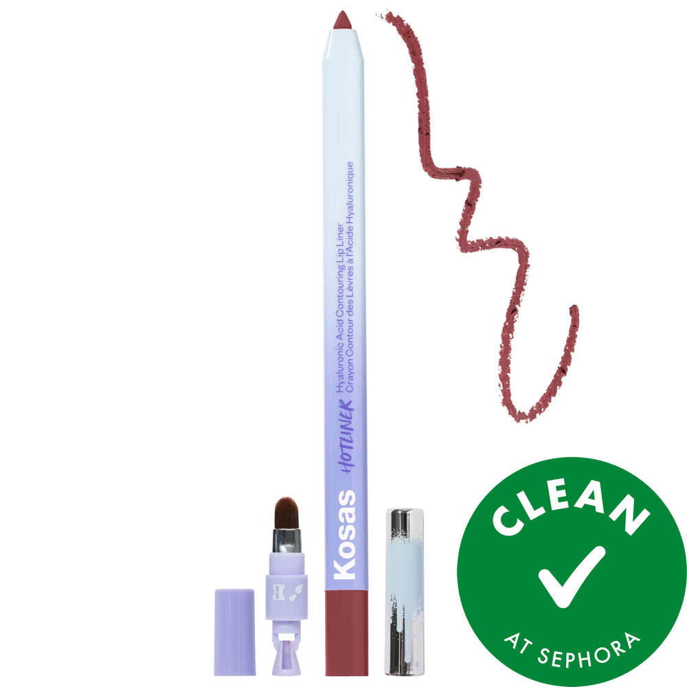 Hotliner Hyaluronic Acid Contouring Lip Liner - Hydrating, Long-Lasting Lip Makeup for Plumping Lips - Vegan, Gluten-Free, Cruelty-Free Hotliner Hyaluronic Acid Lip Liner - Hydrating & Long-Lasting Hyaluronic Acid Lip Liner, Clean Beauty Lip Products, Long-lasting Lip Liner, Vegan Lip Care, Gluten-free Cosmetics, Cruelty-Free Makeup, Lip Contouring, Hydrating Lip Products, Retractable Lip Liner, Self-Sharpening Lip Liner, Lip Makeup, Beauty Essentials, Makeup for Sensitive Lips, Ethical Beauty Products