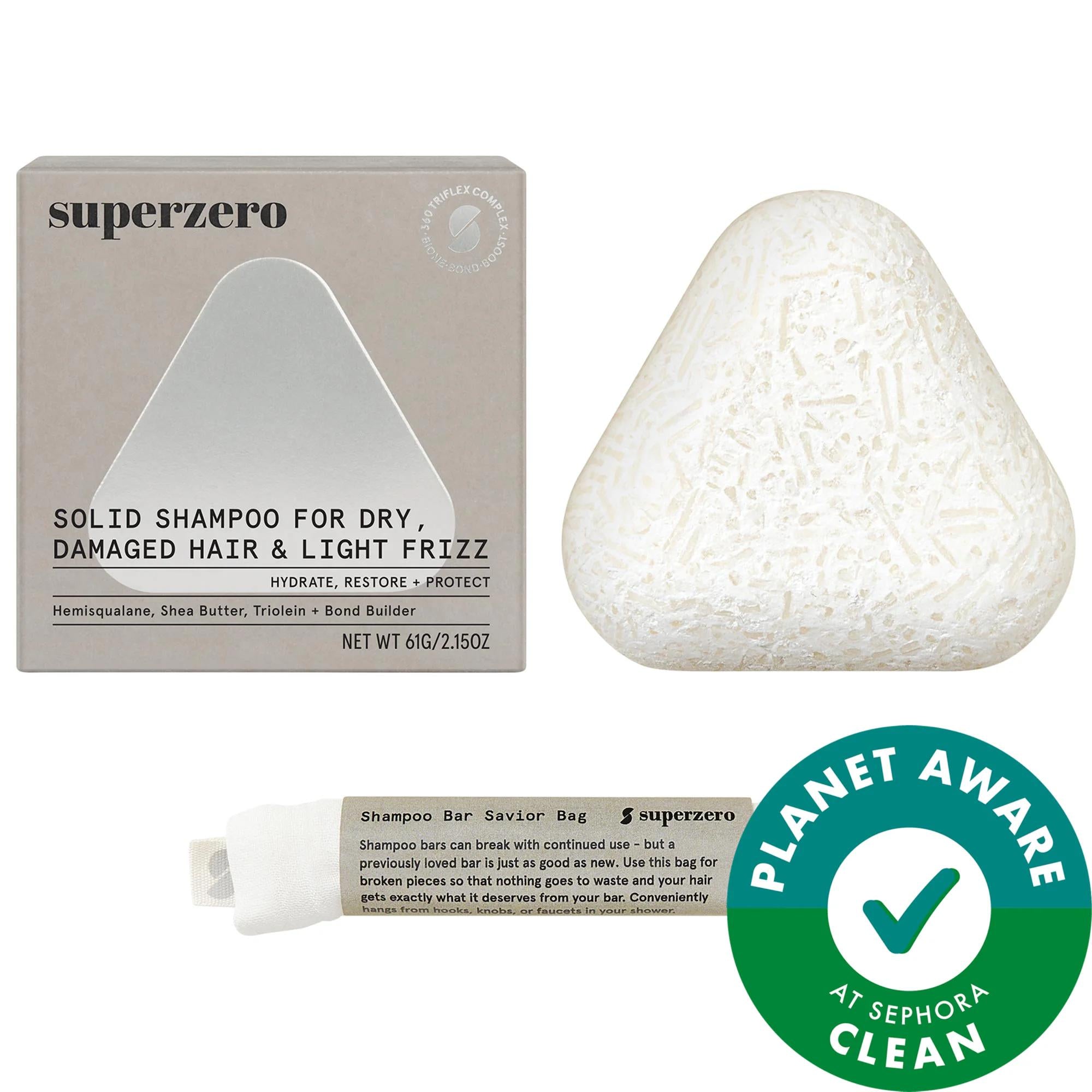 Superzero Hydrating Repair Shampoo Bar - Sulfate-Free, Color-Safe, Vegan, Eco-Friendly Hair Care for Dry, Damaged Hair Superzero Hydrating Repair Shampoo Bar - Sulfate-Free & Eco-Friendly sulfate-free shampoo bar, color-safe hair care, hydrating repair shampoo, vegan hair products, eco-friendly hair care, frizz control shampoo, bond repair hair treatment, dry hair solution, damaged hair repair, frizzy hair care, sustainable hair care, cruelty-free hair products, gluten-free hair care, shampoo bar, hair repa