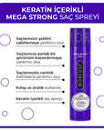 Morfose Keratin Hair Styling Spray - Long-Lasting Hold, Strengthens Hair, 10.14 fl oz Morfose Keratin Hair Spray for Long-Lasting Style keratin hair spray, long-lasting hair styling, non-greasy styling product, quick-drying hair spray, residue-free hair styling, hair care products, styling spray, keratin benefits, hair strengthening, Morfose, hair styling products, long-lasting hold, healthy hair, hair nourishment