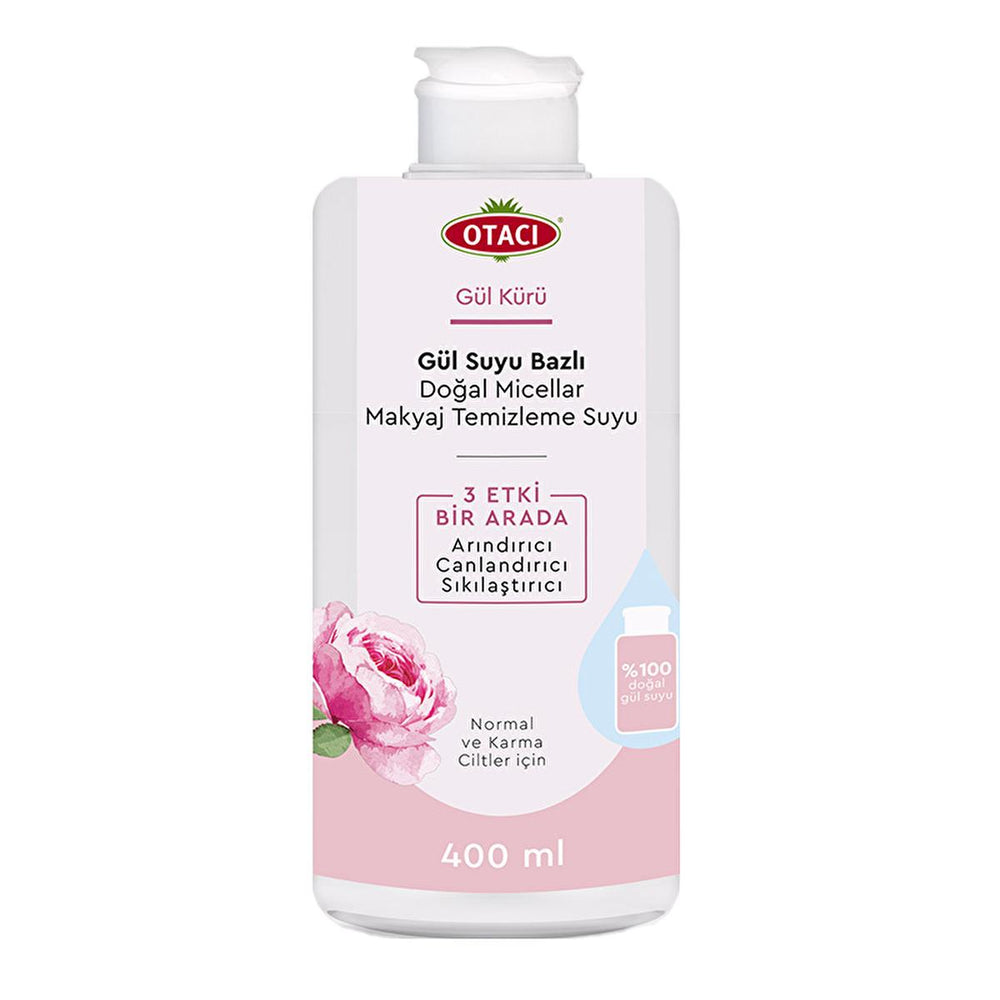 Otacı Natural Rose Water Micellar Makeup Cleansing Water - Gentle, Effective Makeup Removal for All Skin Types - - view 2