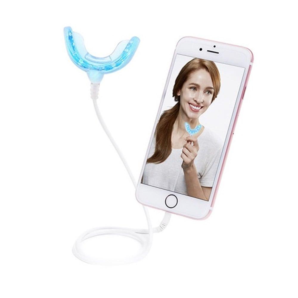 Dr. White Teeth Whitening Device - Professional At-Home LED Whitening Kit, USB Powered, Hydrogen Peroxide-Free Gel Dr. White Teeth Whitening Device - Safe & Effective At-Home Whitening Teeth Whitening Device, LED Teeth Whitening, At-home Teeth Whitening, Dr. White Teeth Whitening, USB-powered Teeth Whitening, Teeth Whitening Kit, Oral Care, Dental Hygiene, Cosmetic Dental Care, Smile Enhancement