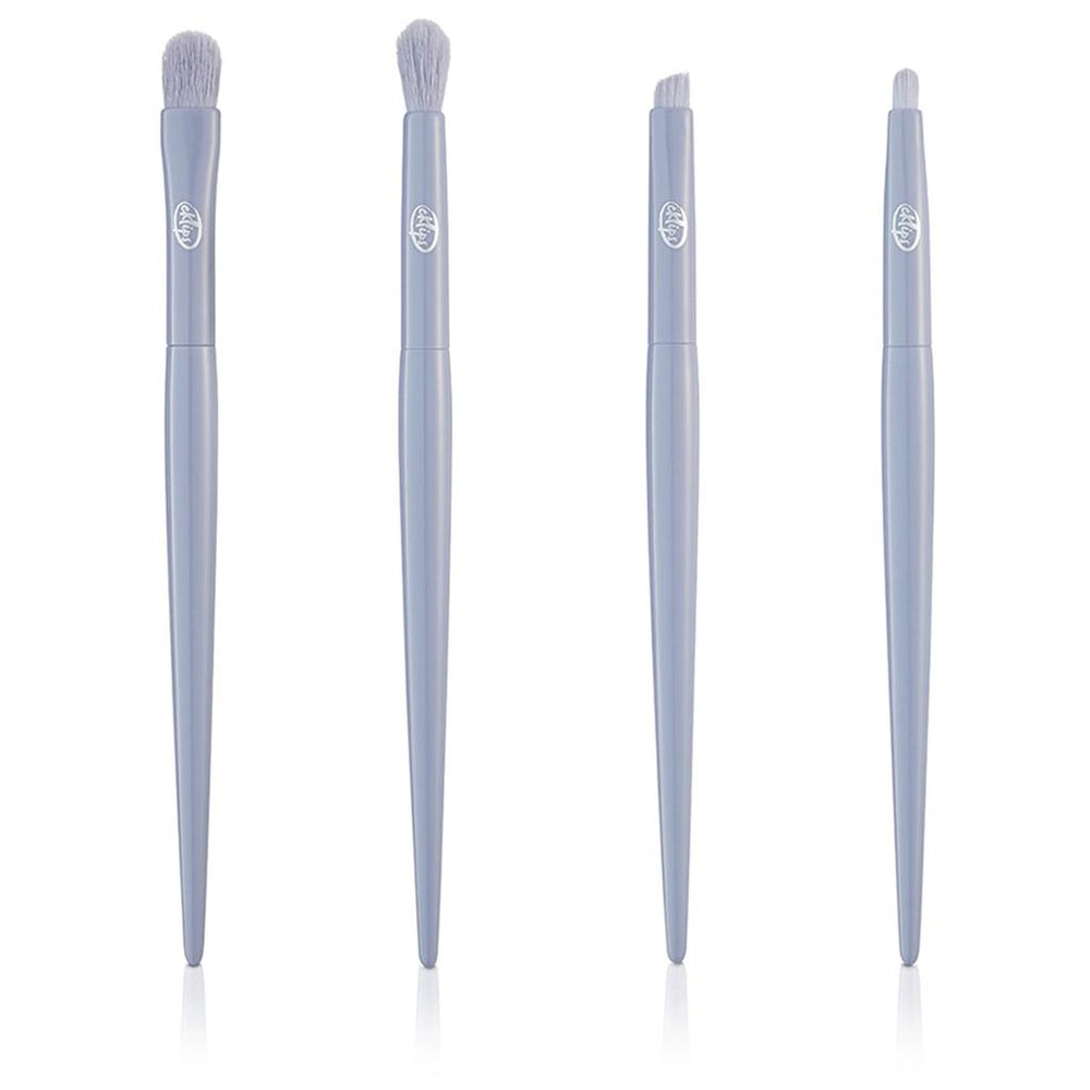 Eklips 4-Piece Eye Makeup Brush Set for Precise Blending