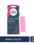 Veet Professional Facial Wax Strips for Normal Skin - Easy Gelwax Technology, 20 Strips Veet Facial Wax Strips - Easy Gelwax for Normal Skin facial wax strips, hair removal for normal skin, Veet facial hair removal, easy gelwax technology, facial hair removal wax, wax strips, hair removal, Veet, normal skin, facial hair removal products, at-home hair removal, beauty and personal care