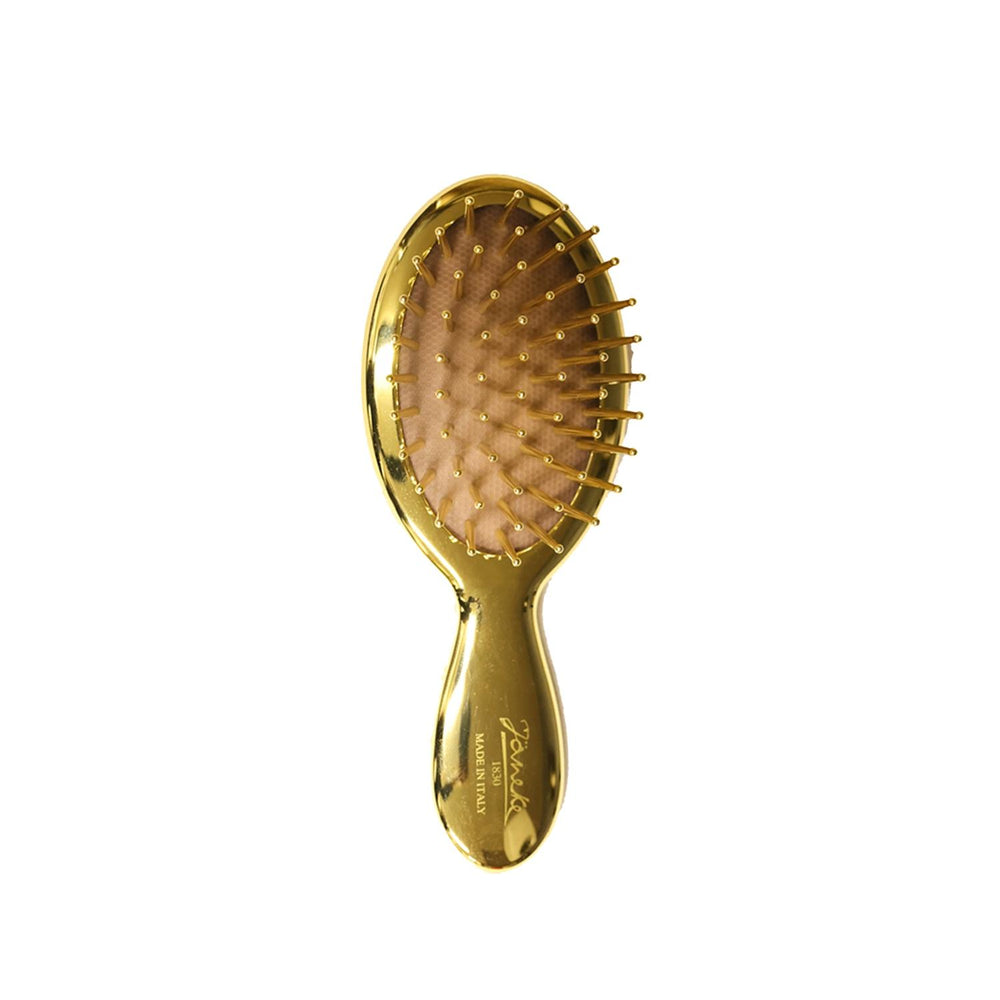 Janeke Gold Air Cushion Hair Brush with Gold Tips
