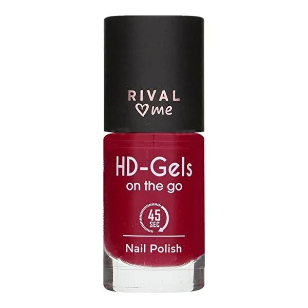 Rival Loves Me Ruby Red HD Gel Effect Nail Polish: Fast Drying, Intense Coverage, High Shine - Achieve Salon-Quality Nails at Home! Rival Loves Me Ruby Red Nail Polish - HD Gel Effect, Fast Dry Ruby red nail polish, HD gel effect nail polish, Fast drying nail polish, High shine nail polish, Intense coverage nail polish, Red gel nail polish, Quick dry nail color, Rival Loves Me nail polish, Gel effect nail color, Shiny red nails, Nail Polish, Gel effect, Ruby Red, Fast Drying, Intense Coverage, High Shine, M
