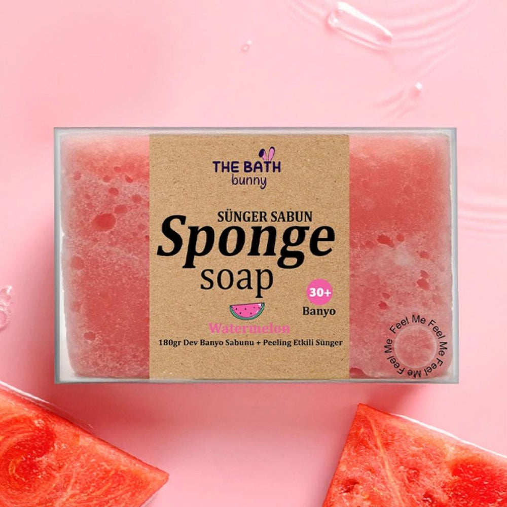 The Bath Bunny Watermelon Sponge Soap 180g
