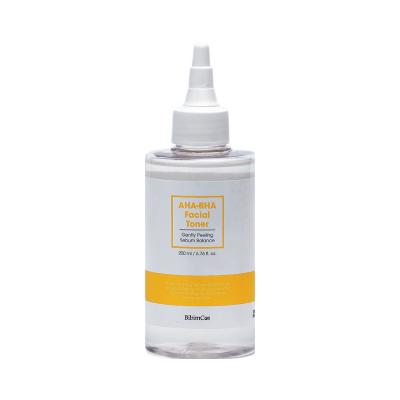 Bibimcos AHA-BHA Facial Toner for Exfoliating and Brightening Skin - Hypoallergenic and Suitable for All Skin Types - Toner