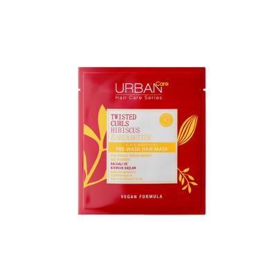 Urban Care Pre-Shower Hair Care Mask for Curly Hair - Hibiscus & Shea Butter, Vegan, Paraben-Free, 1.69 fl oz Urban Care Curly Hair Mask - Hibiscus & Shea Butter curly hair care, pre-shower hair mask, hibiscus hair treatment, shea butter hair mask, vegan hair care products, paraben-free hair care, curly hair solution, hair nourishment, moisturizing hair mask, frizz reduction, cruelty-free hair care, wavy hair products, natural hair care, hair softness, hair definition