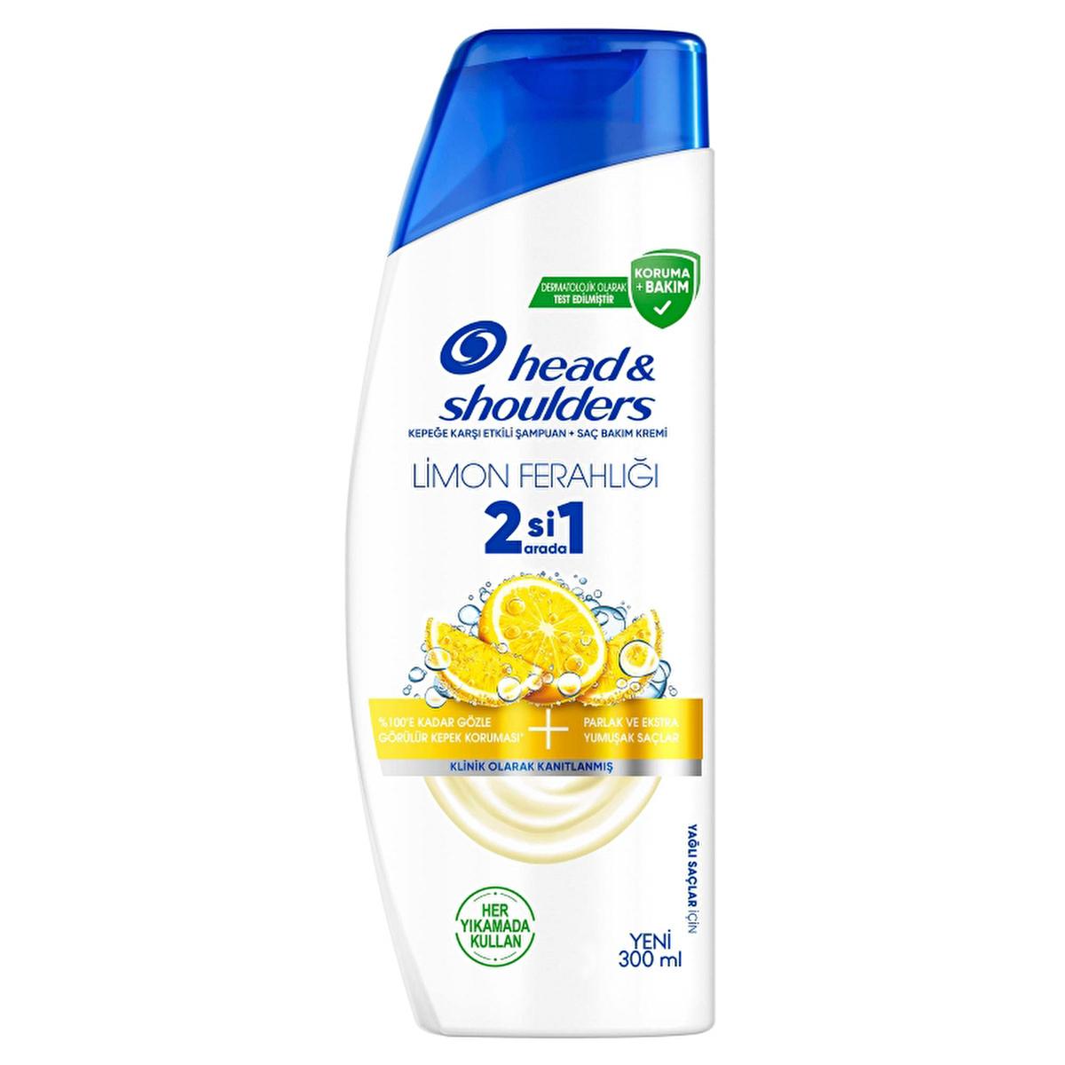 Head &amp; Shoulders Lemon Fresh 2-in-1 Anti-Dandruff Shampoo: Cleanses, Conditions &amp; Controls Oily Hair &amp; Itchy Scalp for Men &amp; Women Head &amp; Shoulders Lemon 2-in-1: Anti-Dandruff Shampoo for Oily Hair anti-dandruff shampoo, 2-in-1 shampoo conditioner, oily hair shampoo, lemon fresh shampoo, head and shoulders shampoo, dandruff treatment, itchy scalp shampoo, shampoo for oily scalp, pyrithione zinc shampoo, dandruff control shampoo, dandruff, oily hair, 2-in-1, lemon, fresh scent, shampoo, conditioner, hair car