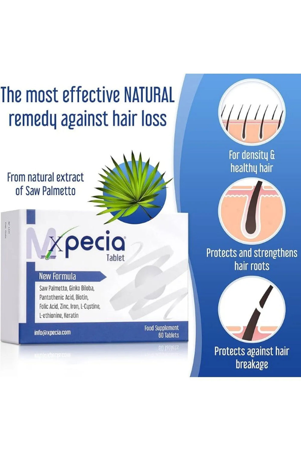 Xpecia For Men 60 Tablets info