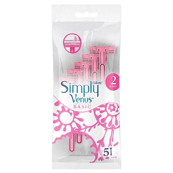 Gillette Venus Basic Disposable Razors - 5 Pack - Smooth Skin & Comfort - Women's Razor, Travel-Friendly & Affordable Shaving Gillette Venus Disposable Razor - Smooth Shave, Women's Razor disposable razor, women's razor, Gillette Venus, razor for smooth skin, basic disposable razor, razor for sensitive skin, travel razor, cheap disposable razors, women's shaving, hair removal, personal care, beauty, shaving, disposable razors, pivoting head razor, lubricating strip, comfort handle, travel size razor, afford