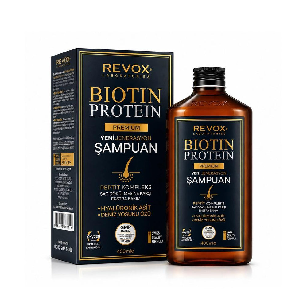 Revox Biotin Protein Premium Strengthening Shampoo 400 ml