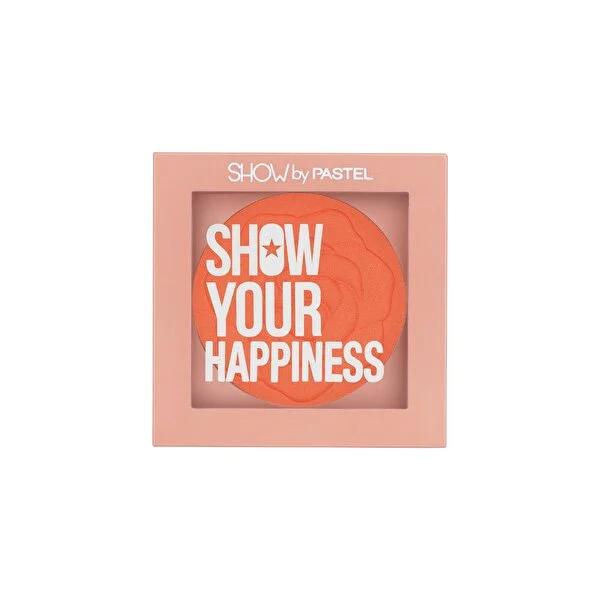 Show By Pastel Blush - Show Your Happiness 206 - Vegan, Cruelty-Free, Long-Lasting Pigmented Cheek Color for a Healthy Glow Show By Pastel Blush: Vegan, Cruelty-Free Cheek Color blush, vegan blush, cruelty-free blush, long lasting blush, pigmented blush, show by pastel blush, makeup blush, cheek blush, best vegan blush, vegan makeup, cruelty-free makeup, long-lasting makeup, pigmented makeup, cheek color, face makeup, cosmetics, beauty, youthful glow, healthy glow, shimmery blush, matte blush, buildable blu