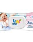 Uni Baby Wipes - Gentle & Natural Baby Cleaning Solution for Hands, Face & Diaper Area - 52 Count Uni Baby Wipes - Gentle Baby Cleaning Solution Baby Wipes, Uni Baby Islak Havlu Klasik, Natural Baby Cleaning Products, Chemical-Free Baby Wipes, Gentle Baby Hygiene, Baby Care, Diaper Change Essentials, Natural Baby Products, Chemical-Free Baby Care, Gentle Cleaning for Babies, Baby Skincare, Parenting Essentials