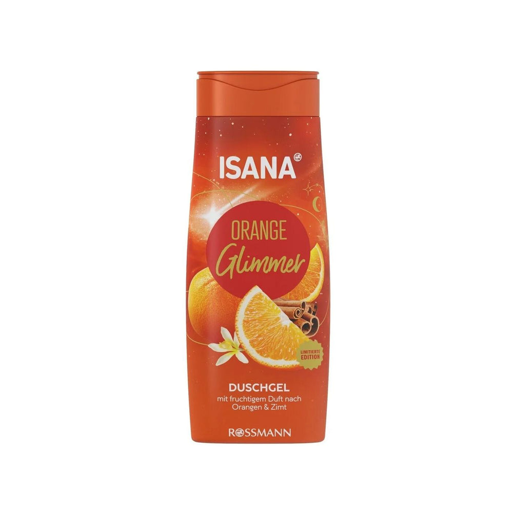 Isana Orange Glimmer Shower Gel with Shimmer 300 ml