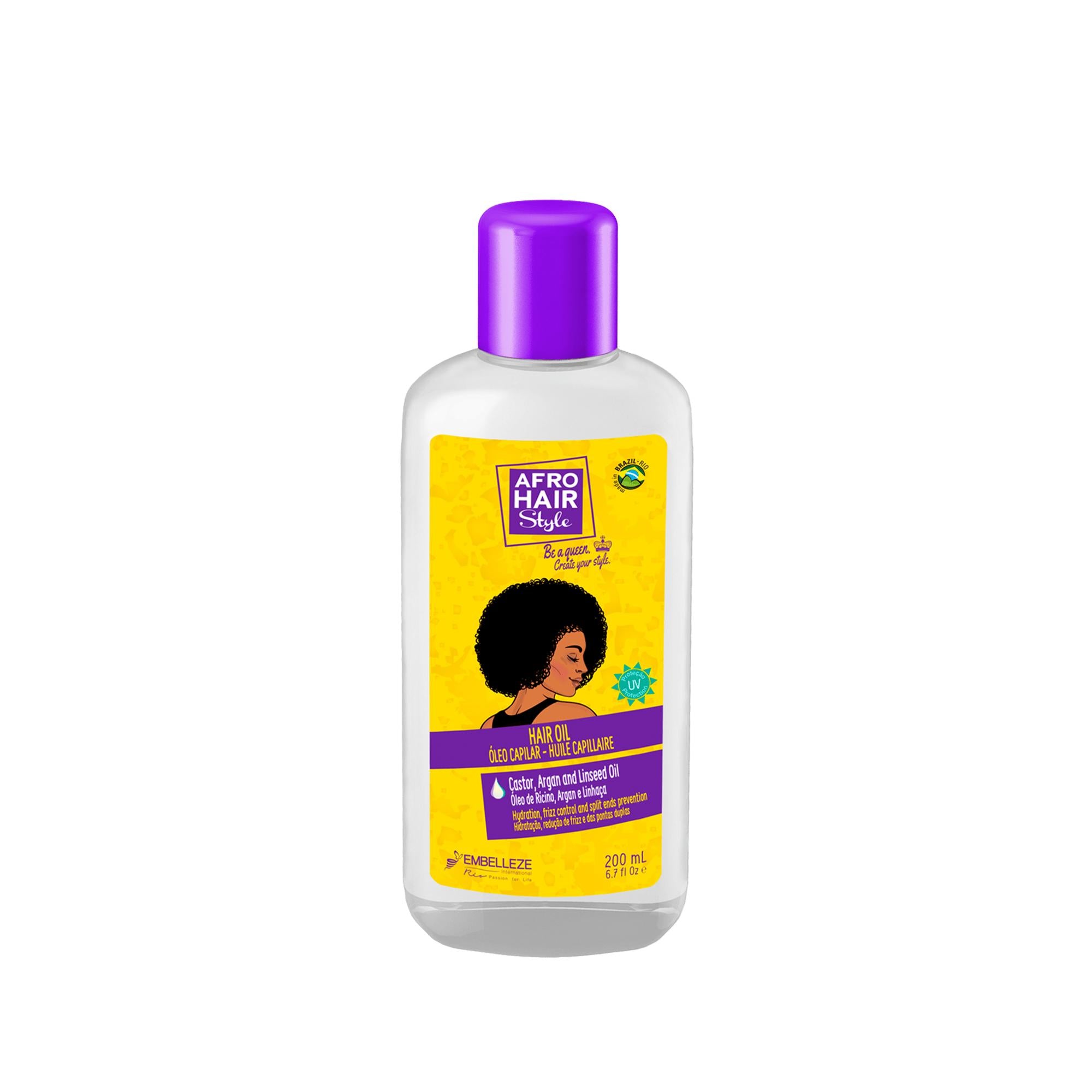 Novex Afro Hair Moisturizing &amp; Nourishing Hair Oil 200ml