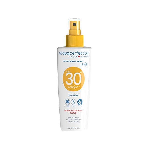 Acqua Perfection Sunscreen Spray SPF30 - UVA & UVB Protection, Anti-Aging, Non-Greasy, Water-Based Formula Acqua Perfection Sunscreen Spray SPF30 - Anti-Aging UVA & UVB Protection sunscreen spray, SPF30, UVA protection, UVB protection, anti-aging sunscreen, non-greasy sunscreen, water-based sunscreen, sun protection, skin care, outdoor activities, beach essentials, daily sunscreen, anti-aging benefits, broad-spectrum sunscreen