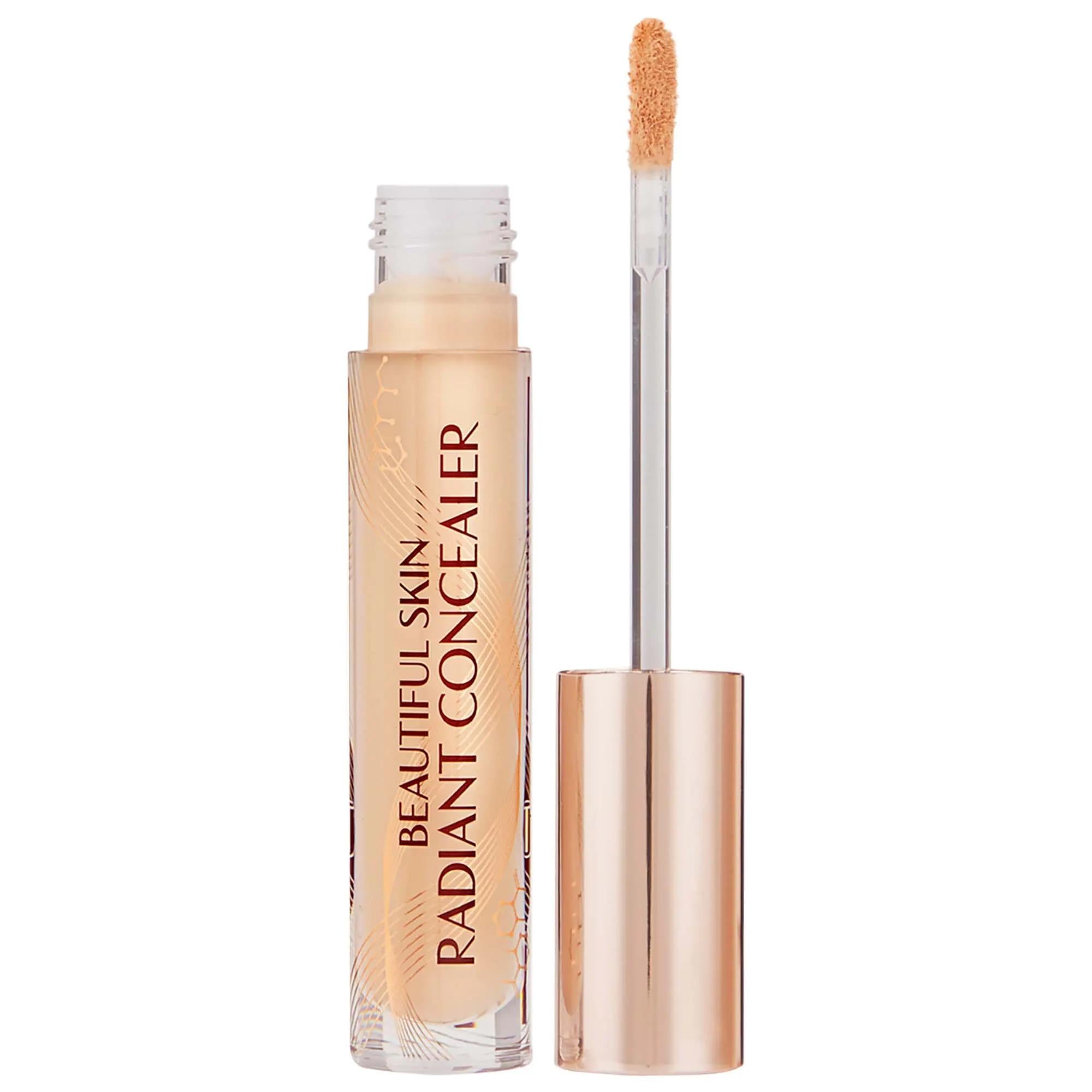 Charlotte Tilbury Beautiful Skin Radiant Concealer: Medium to Full Coverage, Hyaluronic Acid, Waterproof, Brightening, Long-Wearing Charlotte Tilbury Radiant Concealer: Hydrating & Long-Wearing concealer, radiant concealer, medium coverage concealer, full coverage concealer, hyaluronic acid concealer, waterproof concealer, long wearing concealer, brightening concealer, concealer for dark circles, flawless finish concealer, makeup, face makeup, blemish concealer, dark circle concealer, hydrating concealer, r