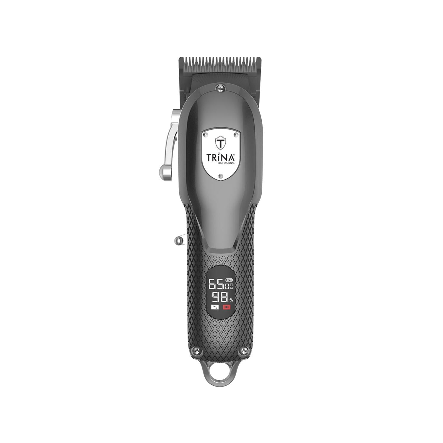 Trina Premium Hair Clipper Black TRNSACKS0045 - Efficient &amp; Durable Hair Cutting for Professionals &amp; Home Users Trina Premium Hair Clipper - Efficient Cutting Hair Clipper, Trina Hair Clipper, Premium Hair Cutting, Black Hair Clipper, TRNSACKS0045, Professional Grooming Tools, Home Grooming Essentials, Barbers, Hairstylists, Grooming Equipment, Hair Cutting Tools