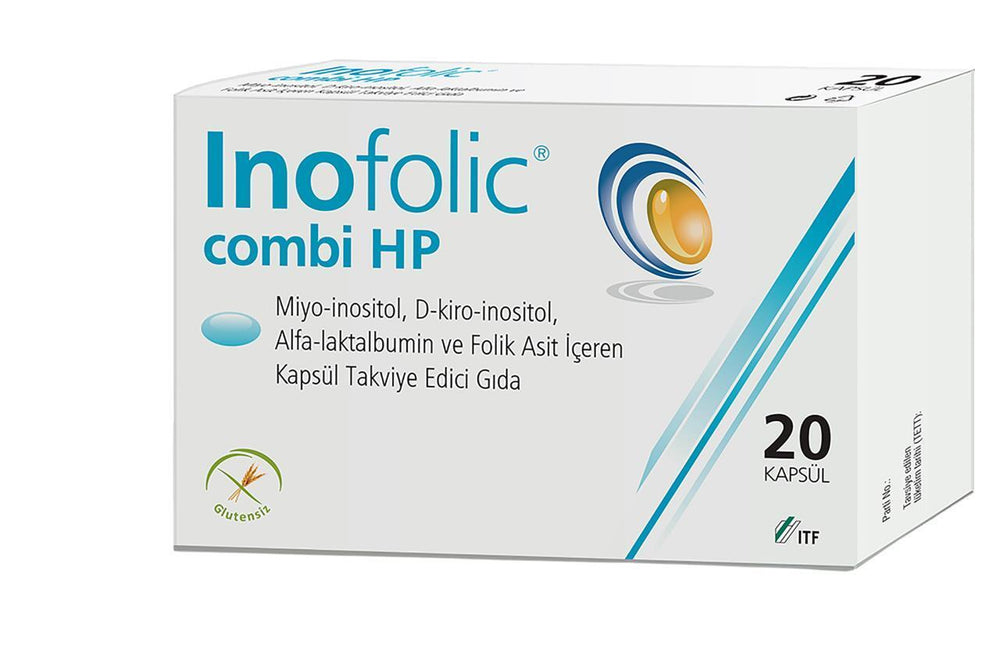 Inofolic Combi HP - 20 Capsules | Dietary Supplement - Vitamin & Supplement
