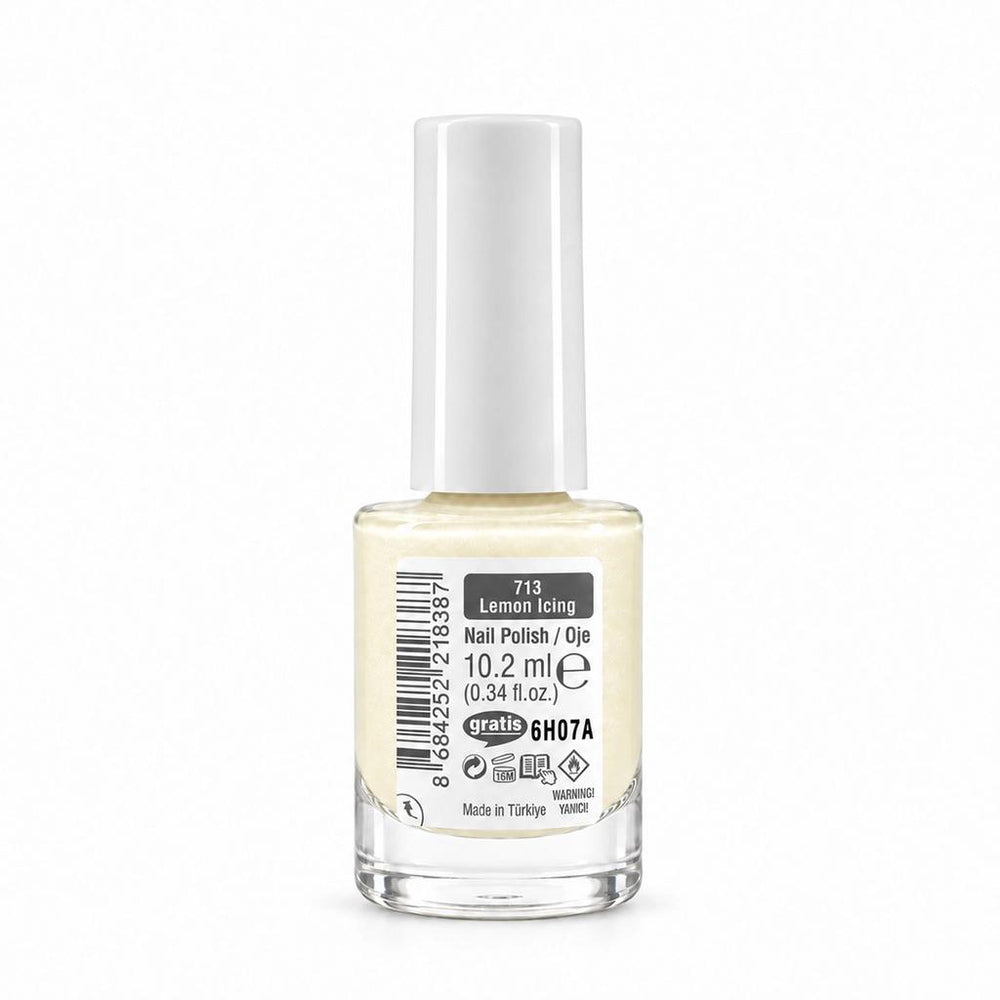 Beaulis Paint It Nail Polish 713 Lemon Icing 8ml
