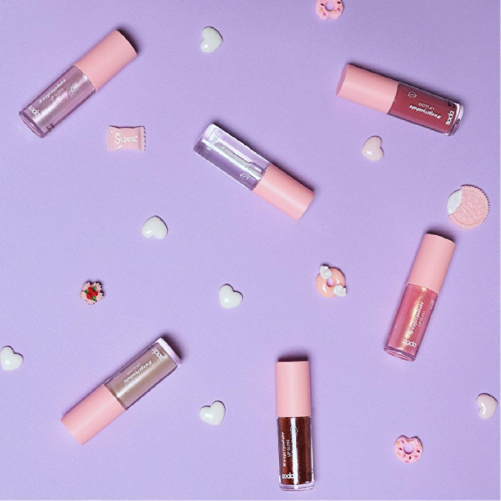 Soda Lip Gloss - Long Lasting, Non-Sticky, Vibrant Lip Color - Nudie Cutie 006 - view 3