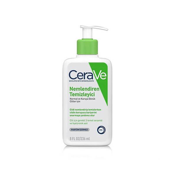 CeraVe Moisturizing Cleanser: Gentle Hydrating Face Wash with Hyaluronic Acid &amp; Ceramides for Dry, Sensitive Skin - 236ml - image 15