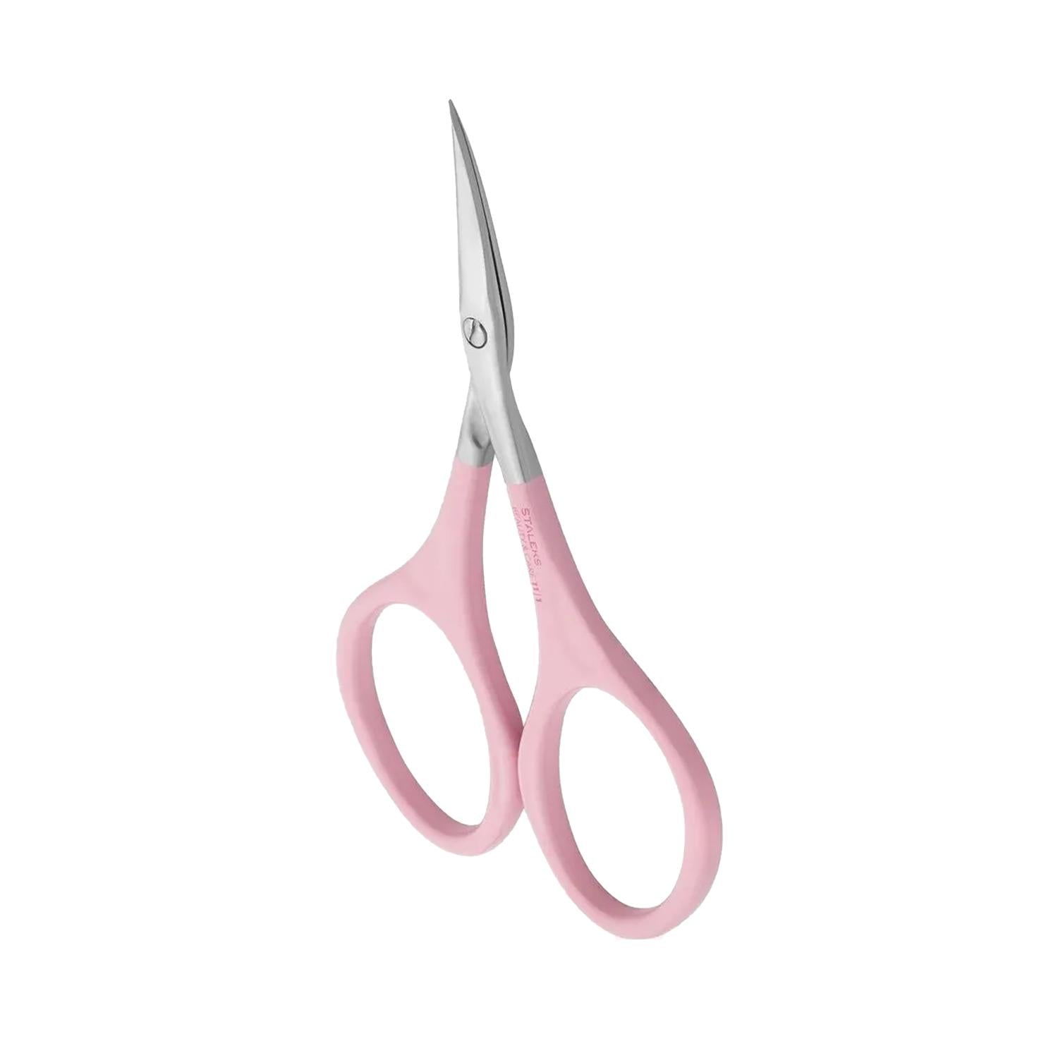 Staleks Beauty &amp; Care 11 Type 1 Cuticle Scissors Pink